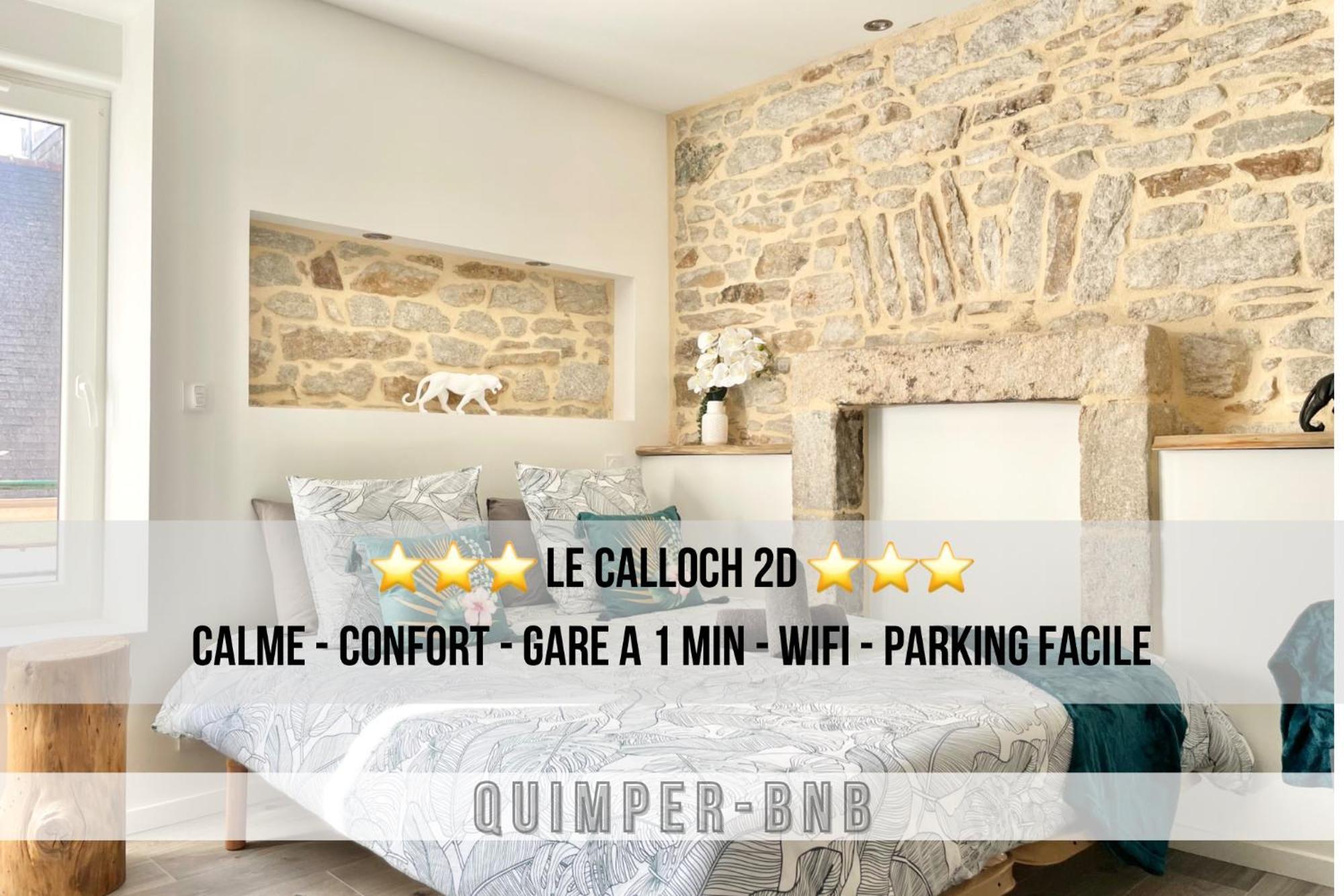 Le Calloch 2D - Studio 4 Etoiles - Quartier Gare - Wifi - Netflix Quimper Exterior photo